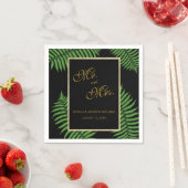 Elegant Classy Bracken Wedding Serviette (Beispiel)