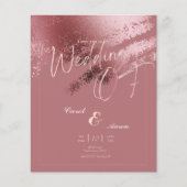 ELEGANT CLASSY MODERNE Hochzeit (Vorderseite)