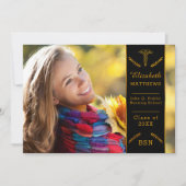 Elegant Classy Nursing | Abschluss der Medizinschu Einladung (Vorderseite)