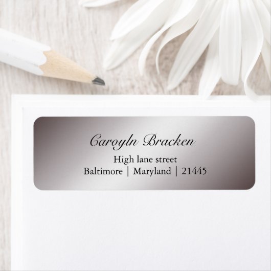 Elegant Classy Sheen Silver Wedding (Insitu)