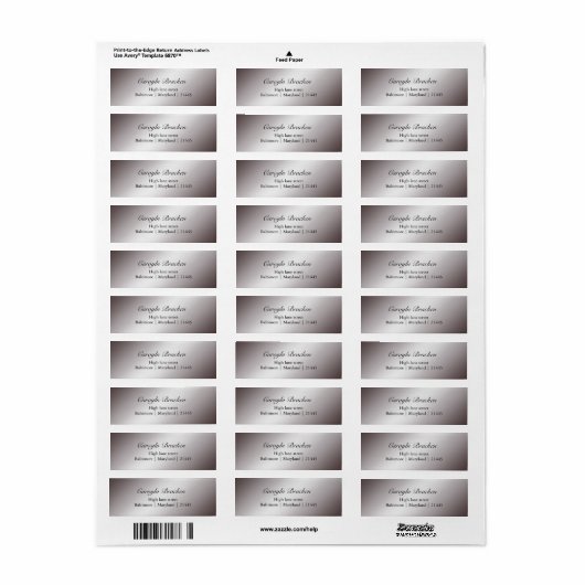 Elegant Classy Sheen Silver Wedding (Vorne)