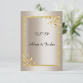 ELEGANT CLASSY UAWG EINLADUNG (Stehend Vorderseite)