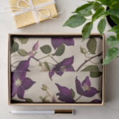 Elegant Clematis Vine Seidenpapier (Geschenk)