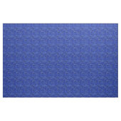 Elegant cobalt blue tooled leather  stoff (Yard (91,4 cm))