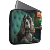 Elegant Cocker Spanel Classic Portrait Design Laptopschutzhülle (Vorne Rechts)