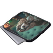 Elegant Cocker Spanel Classic Portrait Design Laptopschutzhülle (Vorne Knopf)