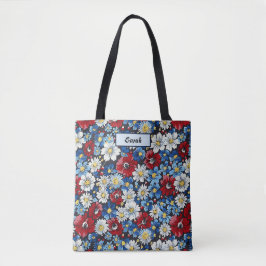 Elegant Colorful Stylish Chic Modern Floral Tasche