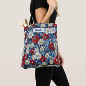 Elegant Colorful Stylish Chic Modern Floral Tasche (Von Nahem)