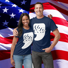 Elegant Comma la Kamala Harris T-Shirt