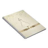 Elegant, Confetti, Spitzen, Dress-Hochzeitsplaner Notizblock (Rechte Seite)