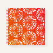 Elegant Coral Journal-Notebook Notizblock (Vorderseite)