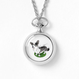 Elegant Corgi Armbanduhr