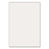 Elegant Country Monogram Wedding Table Number Tischnummer (Rückseite)