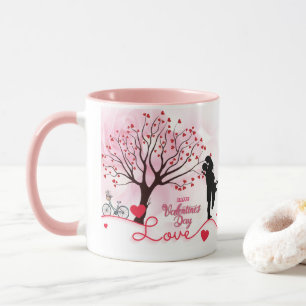 Elegant Couple Lover Valentine's Day Tasse