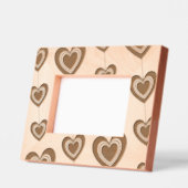 Elegant Couple's Heart Strings Geätzte Rahmen (Links)