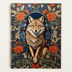 Elegant Coyote William Morris Inspiriert Planer