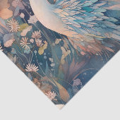 Elegant Crane Seidenpapier (Ausschnitt)