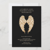 Elegant Cream Delicate Angels Wings Design (Vorderseite)