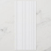 Elegant Cream Menu Template Menükarte (Rückseite)