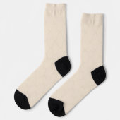 Elegant cream pattern in art deco style. socken (Linkes Detail)