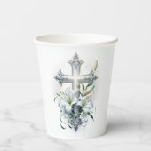 Elegant Cross Pappbecher (Rückseite)