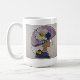 ELEGANT CROWN- LAVENDER KAFFEETASSE