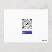 ELEGANT CROWNS -RED / BLACK POSTKARTE (Rückseite)