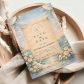 Elegant Cruise Ship Wedding Save The Date