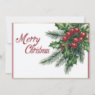 Elegant Cursive Frohe Weihnachten