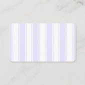 "Elegant Cursive Lavender Minimalist" Platzkarte (Rückseite)