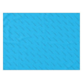 Elegant Custom Blue Tischdecke (Vorderseite (Horizontal))