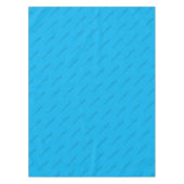 Elegant Custom Blue Tischdecke (Vorderseite)