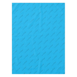 Elegant Custom Blue Tischdecke