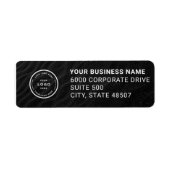 Elegant Custom Business Return Address Label (Vorne)