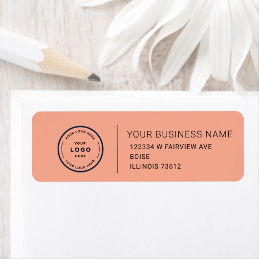 Elegant Custom Business Return Address Label (Insitu)