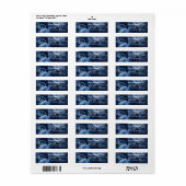 Elegant Custom Business Return Address Label (Vorne)