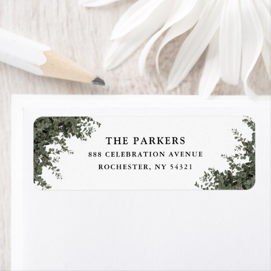 Elegant Custom Business Return Address Label (Insitu)