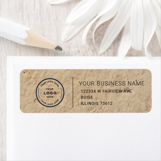 Elegant Custom Business Return Address Label (Insitu)