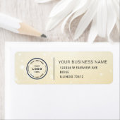 Elegant Custom Business Return Address Label (Insitu)