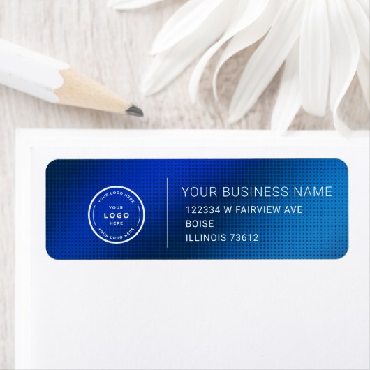 Elegant Custom Business Return Address Label (Insitu)