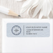 Elegant Custom Business Return Address Label (Insitu)
