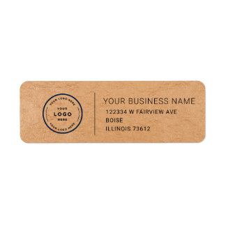 Elegant Custom Business Return Address Label