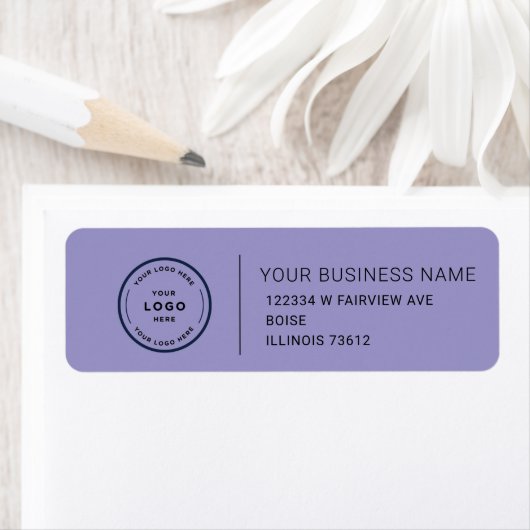 Elegant Custom Business Return Address Label (Insitu)