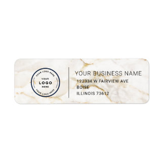 Elegant Custom Business Return Address Label