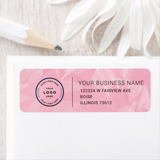 Elegant Custom Business Return Address Label (Insitu)