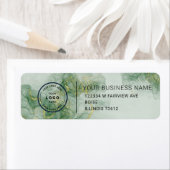 Elegant Custom Business Return Address Label (Insitu)