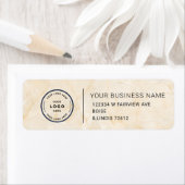 Elegant Custom Business Return Address Label (Insitu)