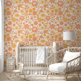 Elegant Custom Floral Designs for Your Kid Room Tapete