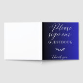 Elegant Custom Guest Book Gästebuch (Voll)