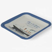 Elegant Custom Script Titanic Pappteller (Gewinkelt)